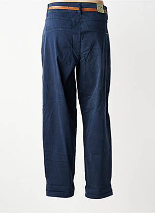 Pantalon chino stretch taille haute bleu CREAM femme