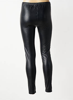 Legging tissage simili-cuir taille normale noir MOLLY BRACKEN femme