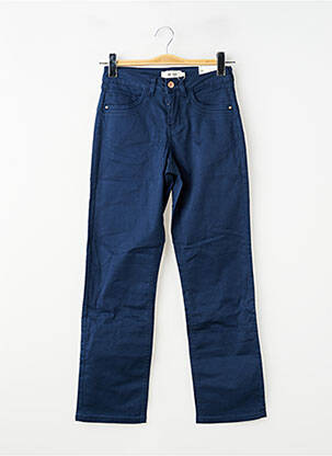 Jeans coupe droite stretch taille normale bleu CREAM femme