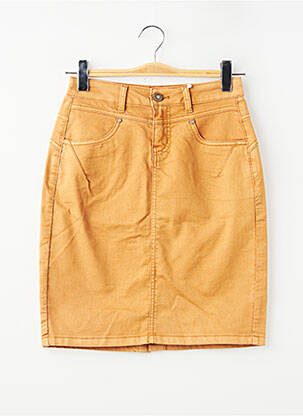 Jupe courte poches orange CREAM femme