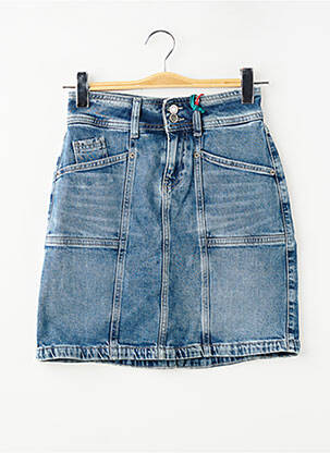 Jupe courte poches bleu STREET ONE femme