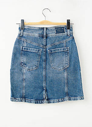 Jupe courte poches bleu STREET ONE femme