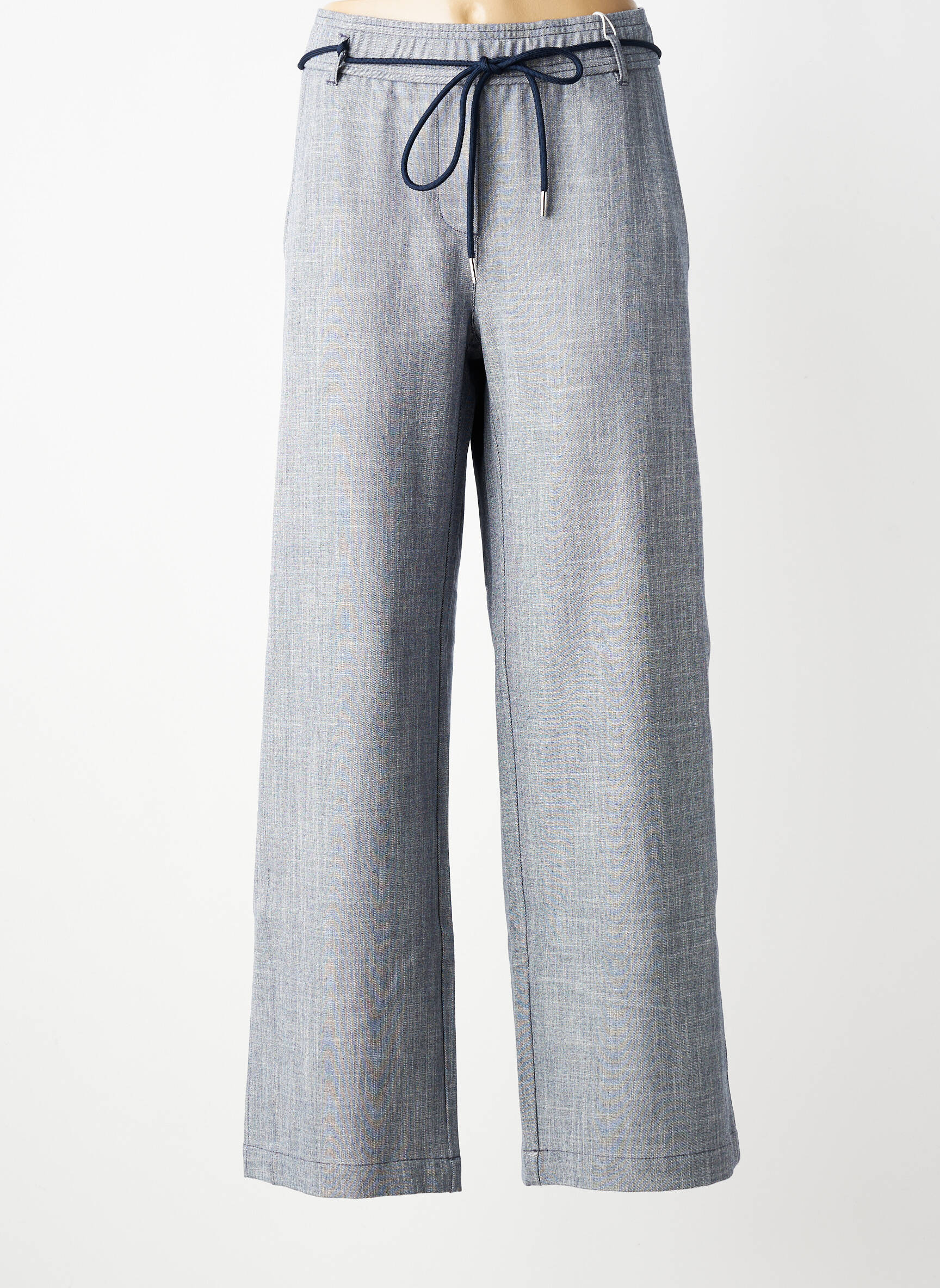 Pantalon large poches taille normale bleu CECIL femme