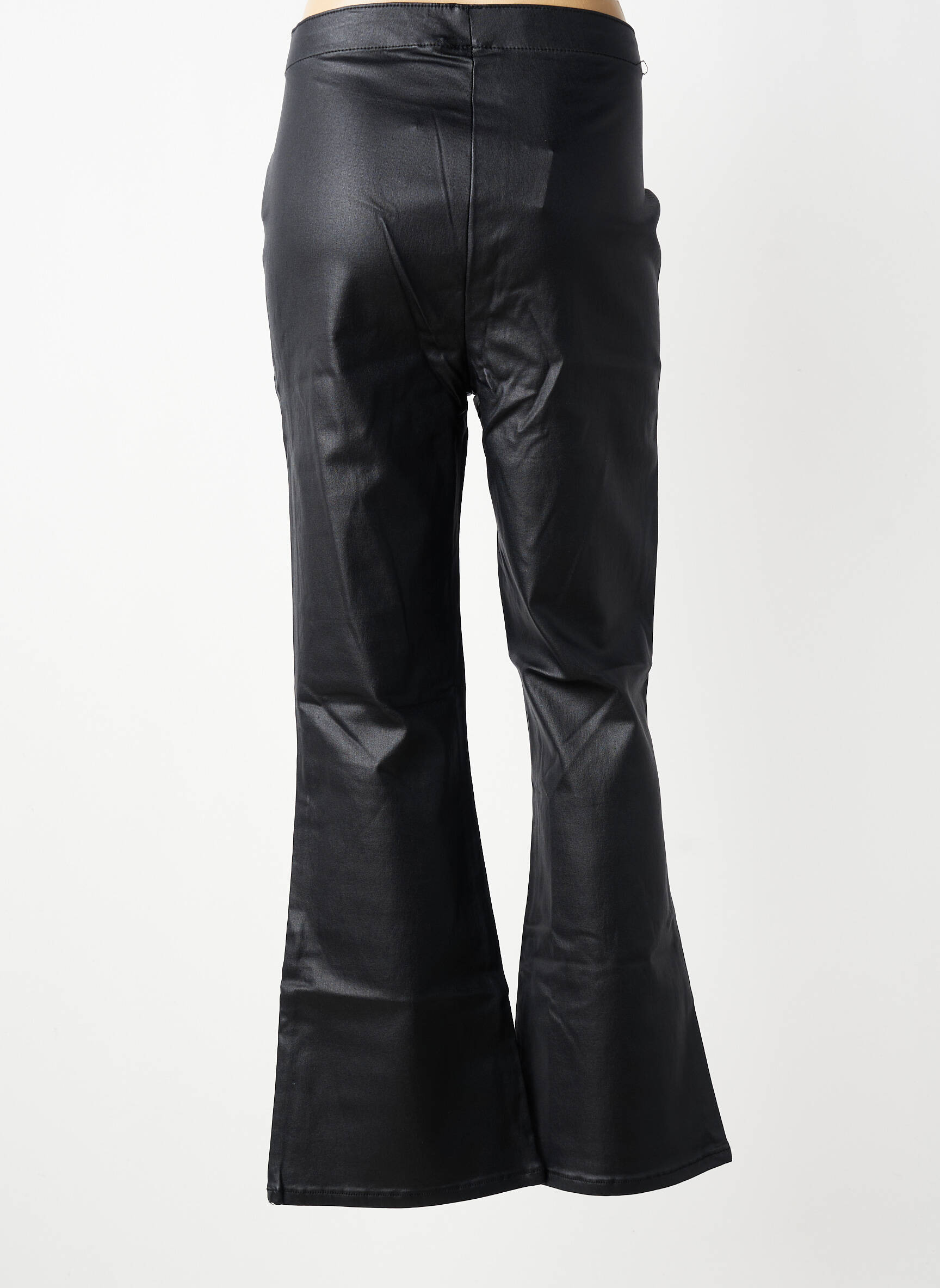 Pantalon flare stretch taille normale noir CREAM femme