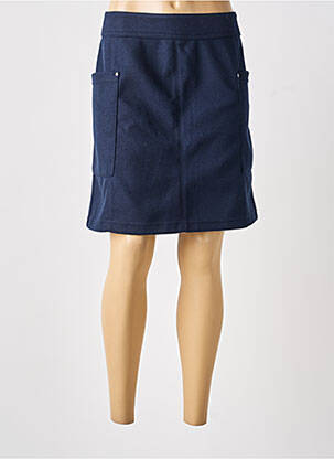 Jupe courte poches bleu STREET ONE femme