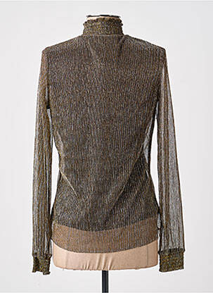Top manches longues manches longues or GARCIA femme