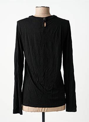 Top manches longues manches longues noir MAE MAHE femme