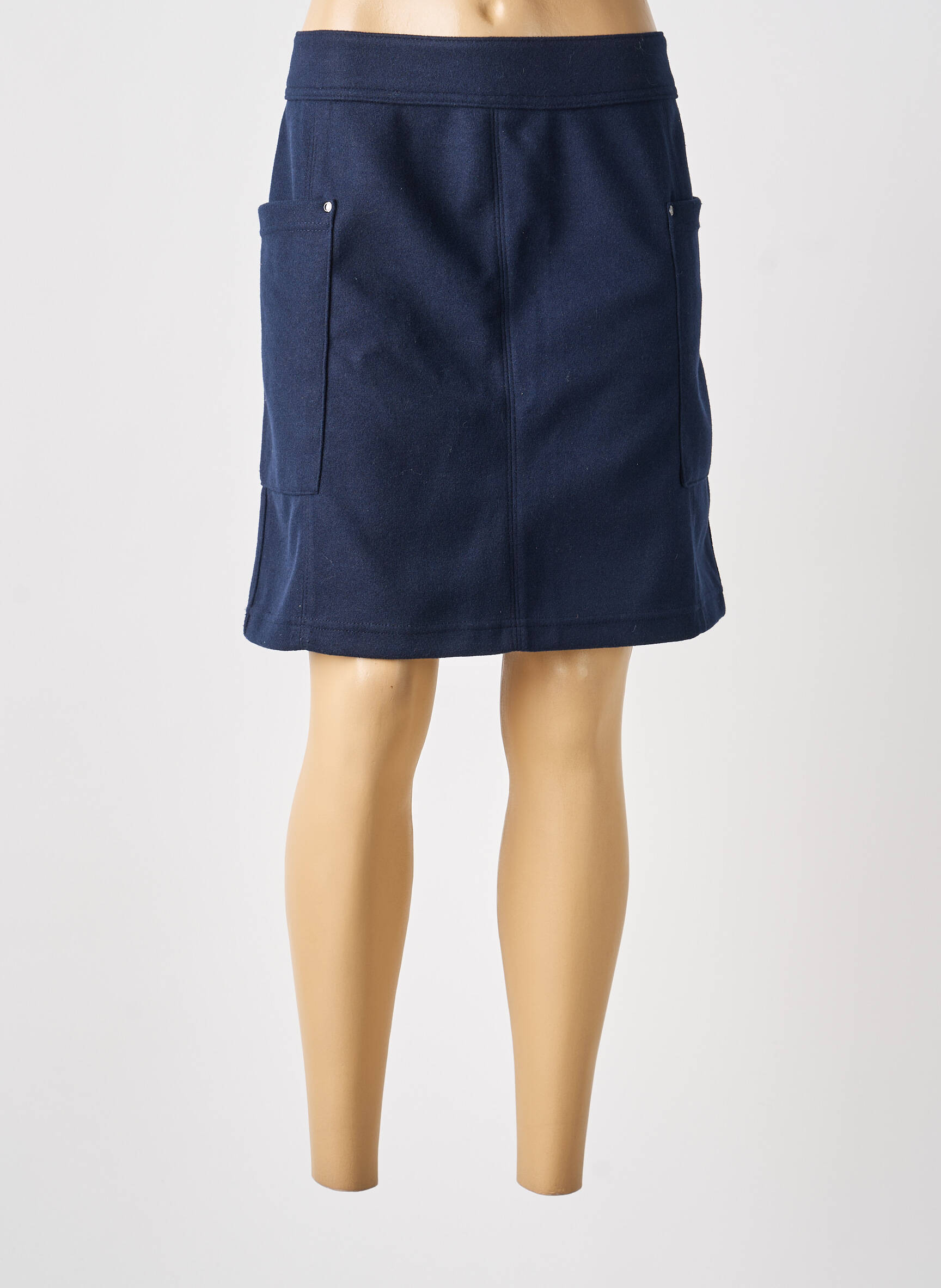 Jupe courte poches bleu STREET ONE femme
