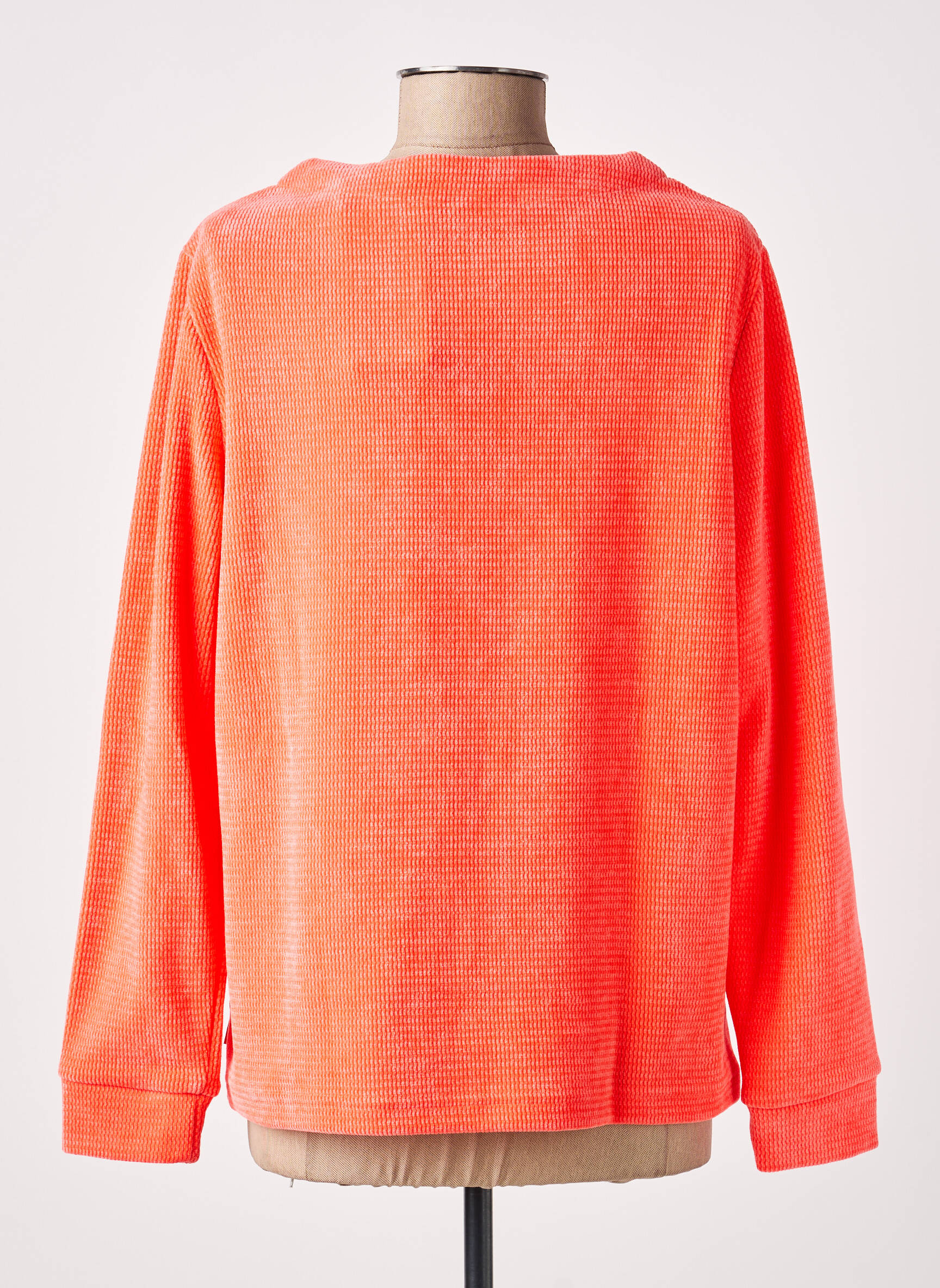 Top manches longues manches longues orange CECIL femme