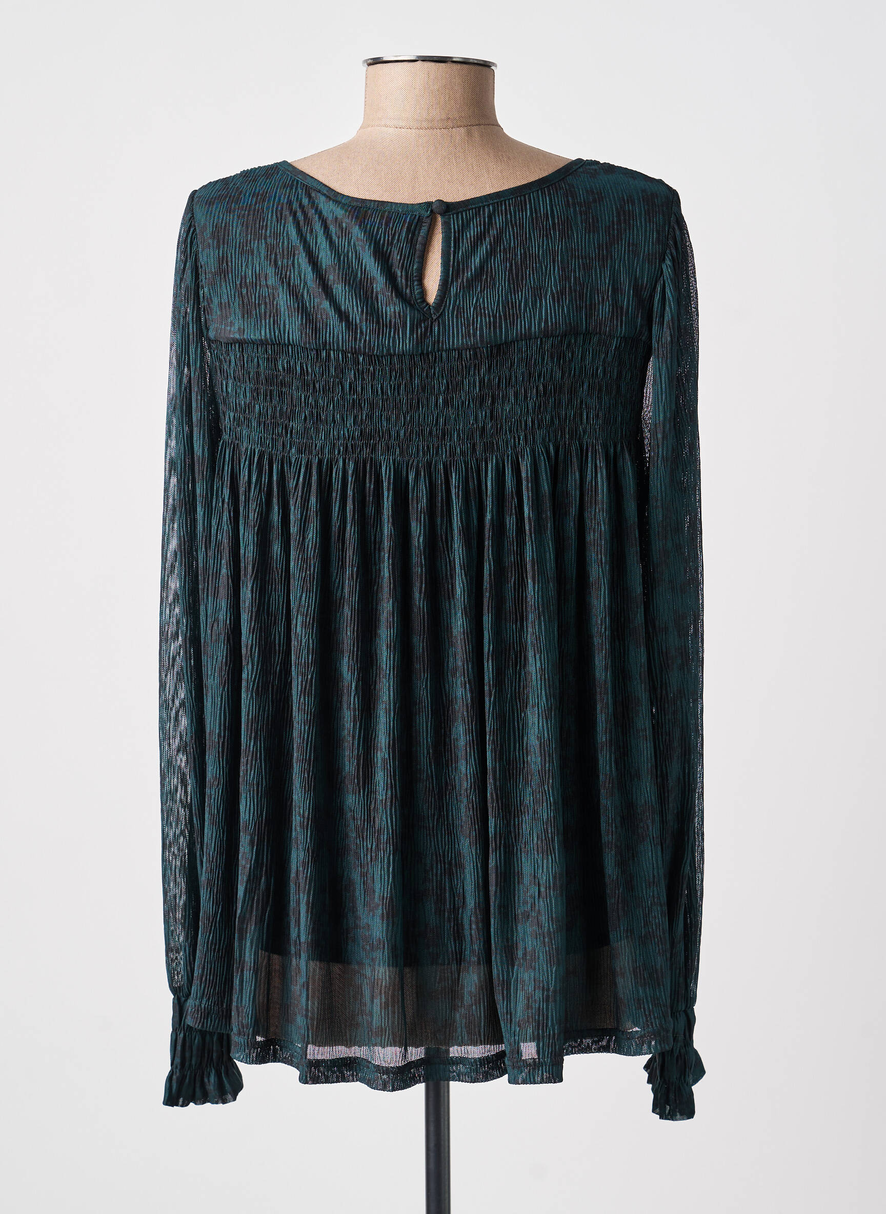 Top manches longues manches longues vert CREAM femme