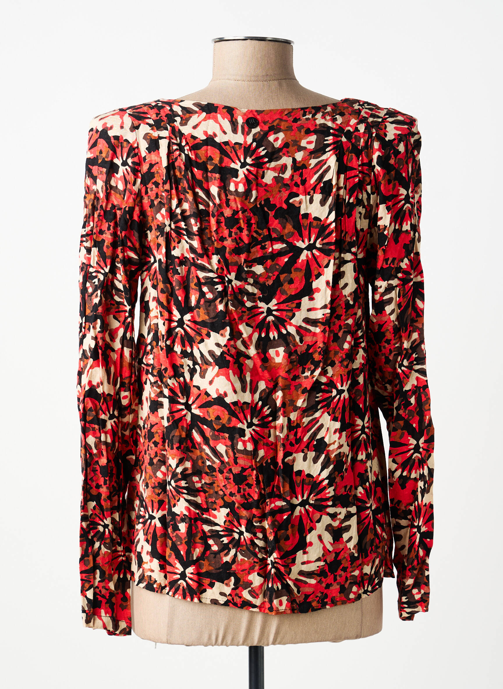 Top manches longues manches longues rouge LOLA ESPELETA femme