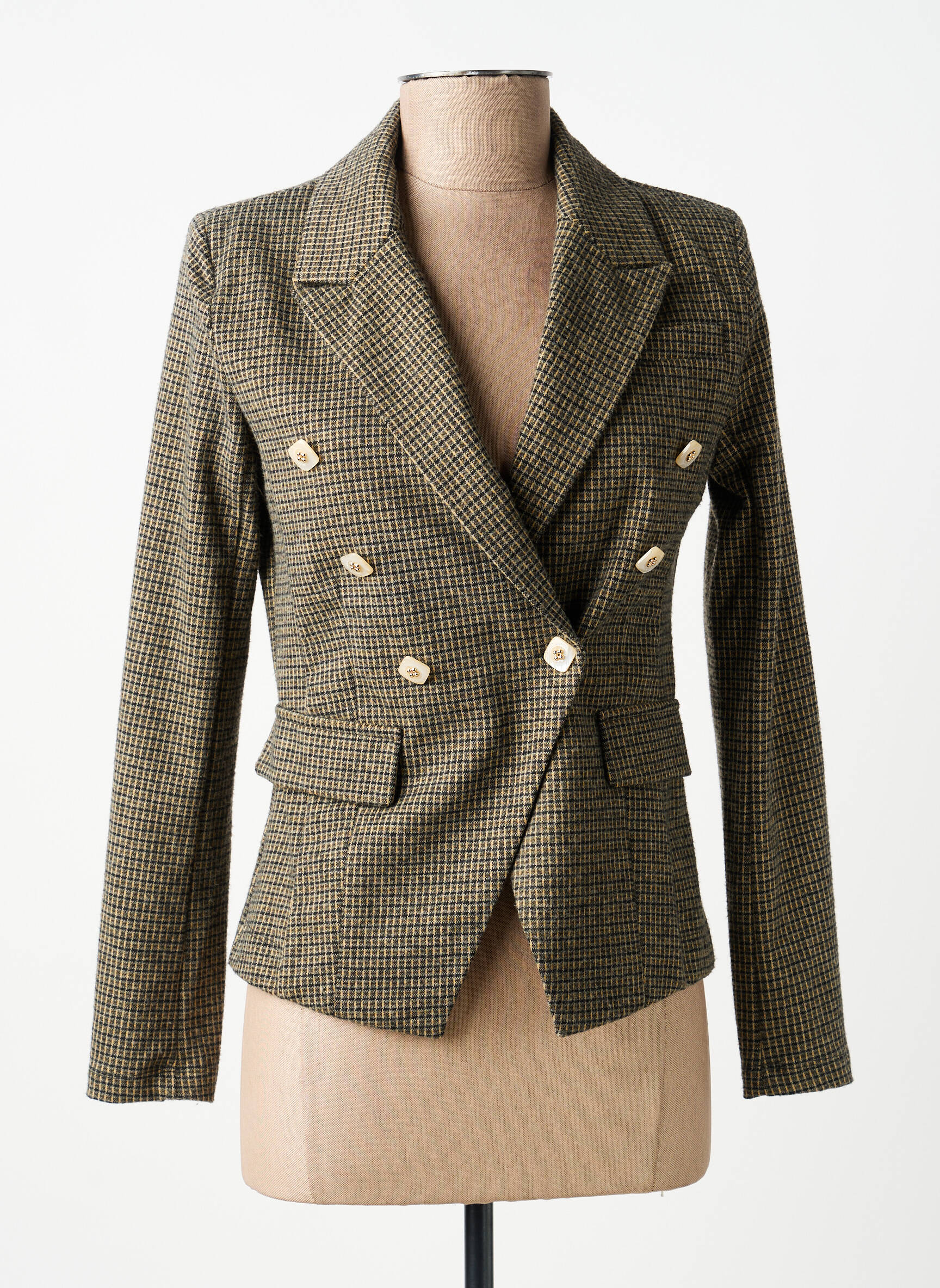 Blazer fausses poches marron LPB LES PETITES BOMBES  femme