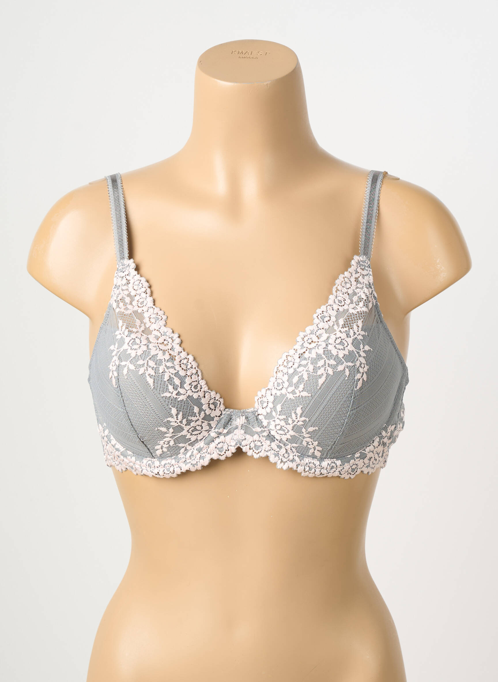 Soutien-gorge haut soutien-gorge moulé haut soutien-gorge moulé gris WACOAL femme