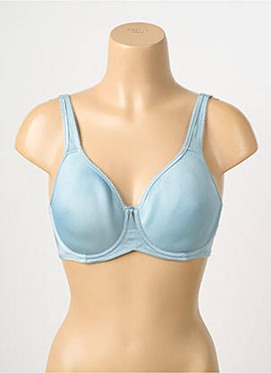 Soutien-gorge effet matière satinée haut soutien-gorge moulé bleu WACOAL femme