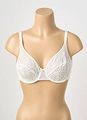 Soutien-gorge légère et transparente haut soutien-gorge emboitant blanc WACOAL femme