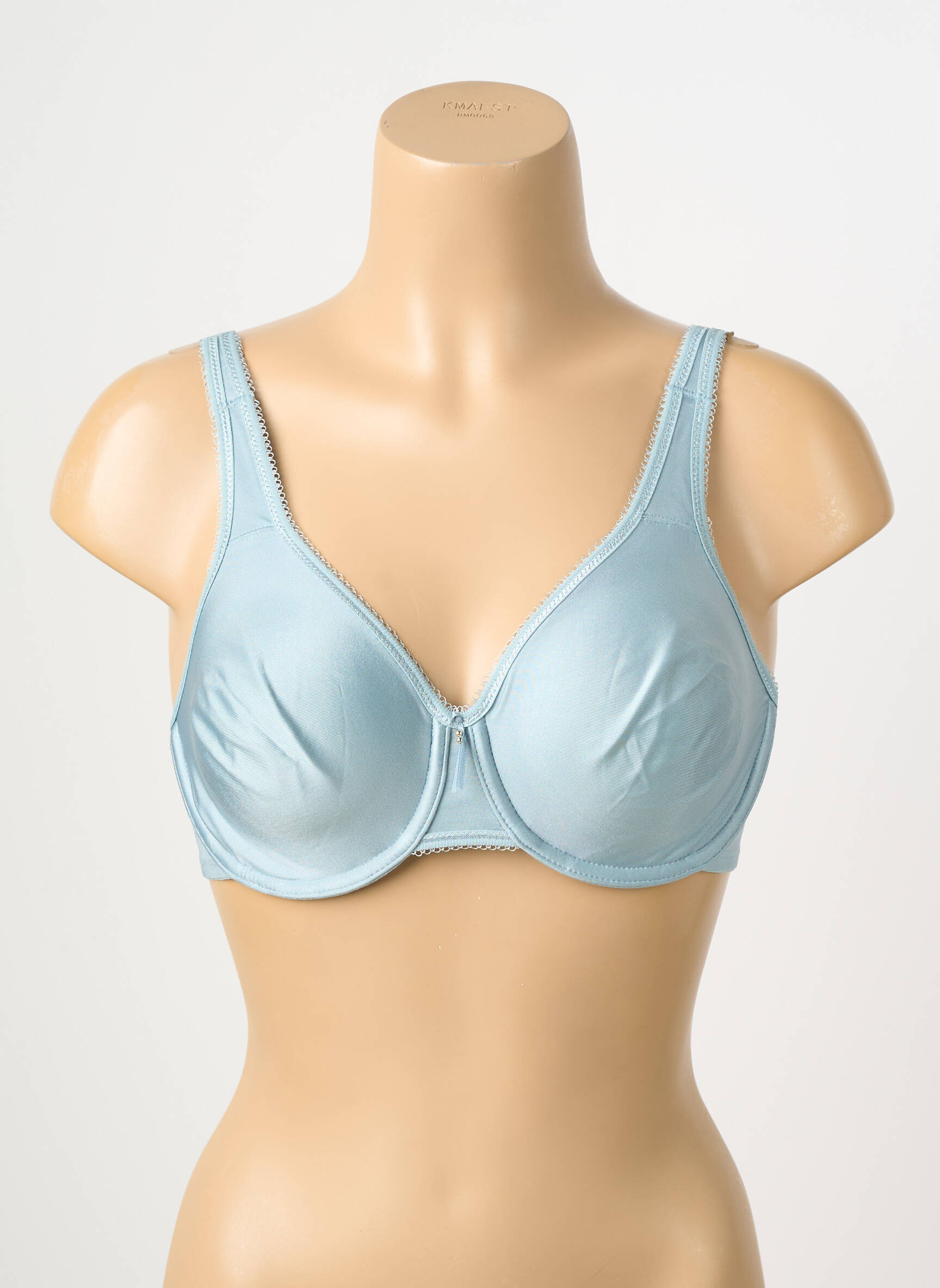 Soutien-gorge effet matière satinée haut soutien-gorge emboitant bleu WACOAL femme