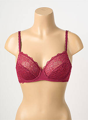Soutien-gorge tissage dentelle haut soutien-gorge emboitant violet WACOAL femme