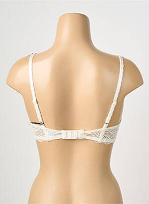 Soutien-gorge tissage dentelle haut soutien-gorge emboitant blanc WACOAL femme