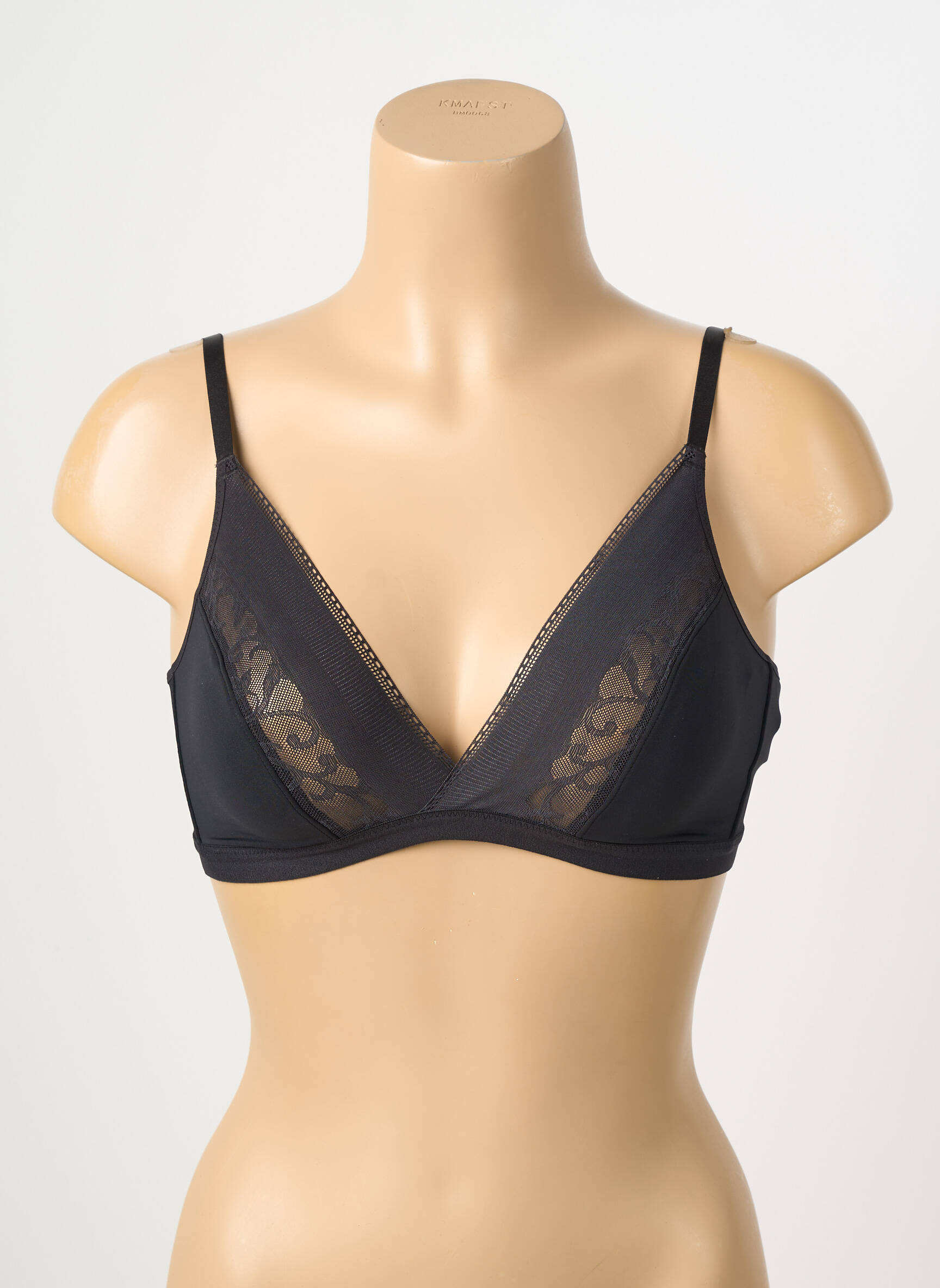 Soutien-gorge sans armature haut soutien-gorge emboitant noir WACOAL femme