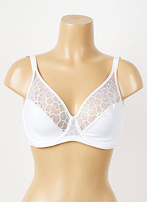 Soutien-gorge légère et transparente haut soutien-gorge emboitant blanc WACOAL femme
