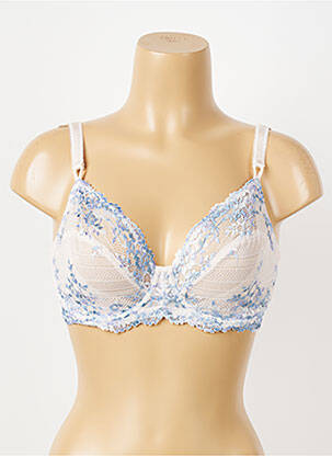 Soutien-gorge broderie haut soutien-gorge emboitant rose WACOAL femme