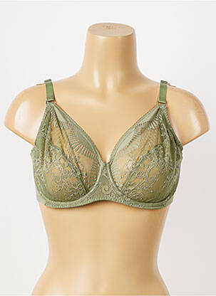 Soutien-gorge légère et transparente haut soutien-gorge emboitant vert WACOAL femme