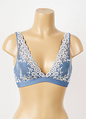 Soutien-gorge sans armature haut soutien-gorge emboitant bleu WACOAL femme