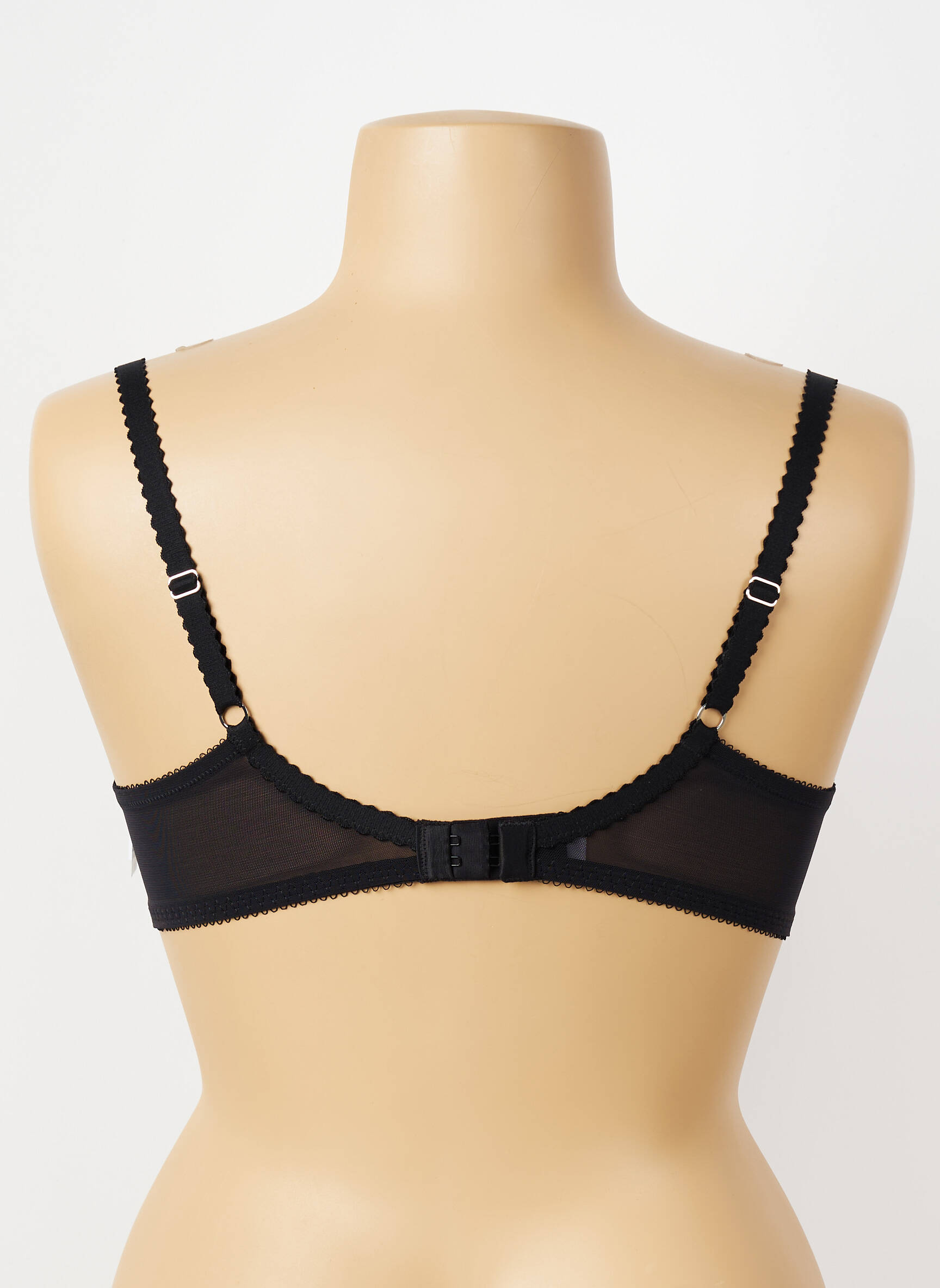 Soutien-gorge légère et transparente haut soutien-gorge emboitant noir WACOAL femme