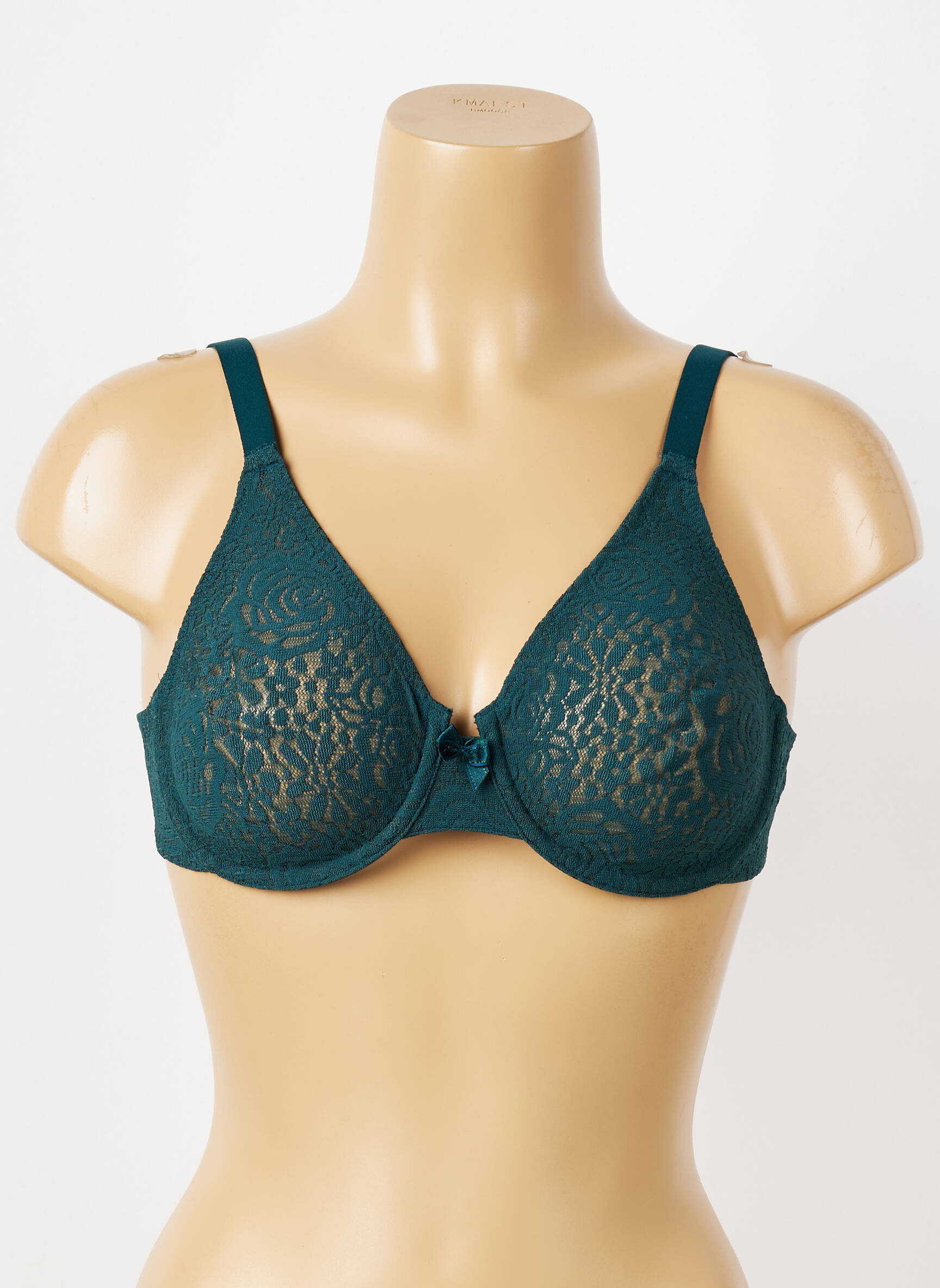 Soutien-gorge broderie haut soutien-gorge emboitant vert WACOAL femme