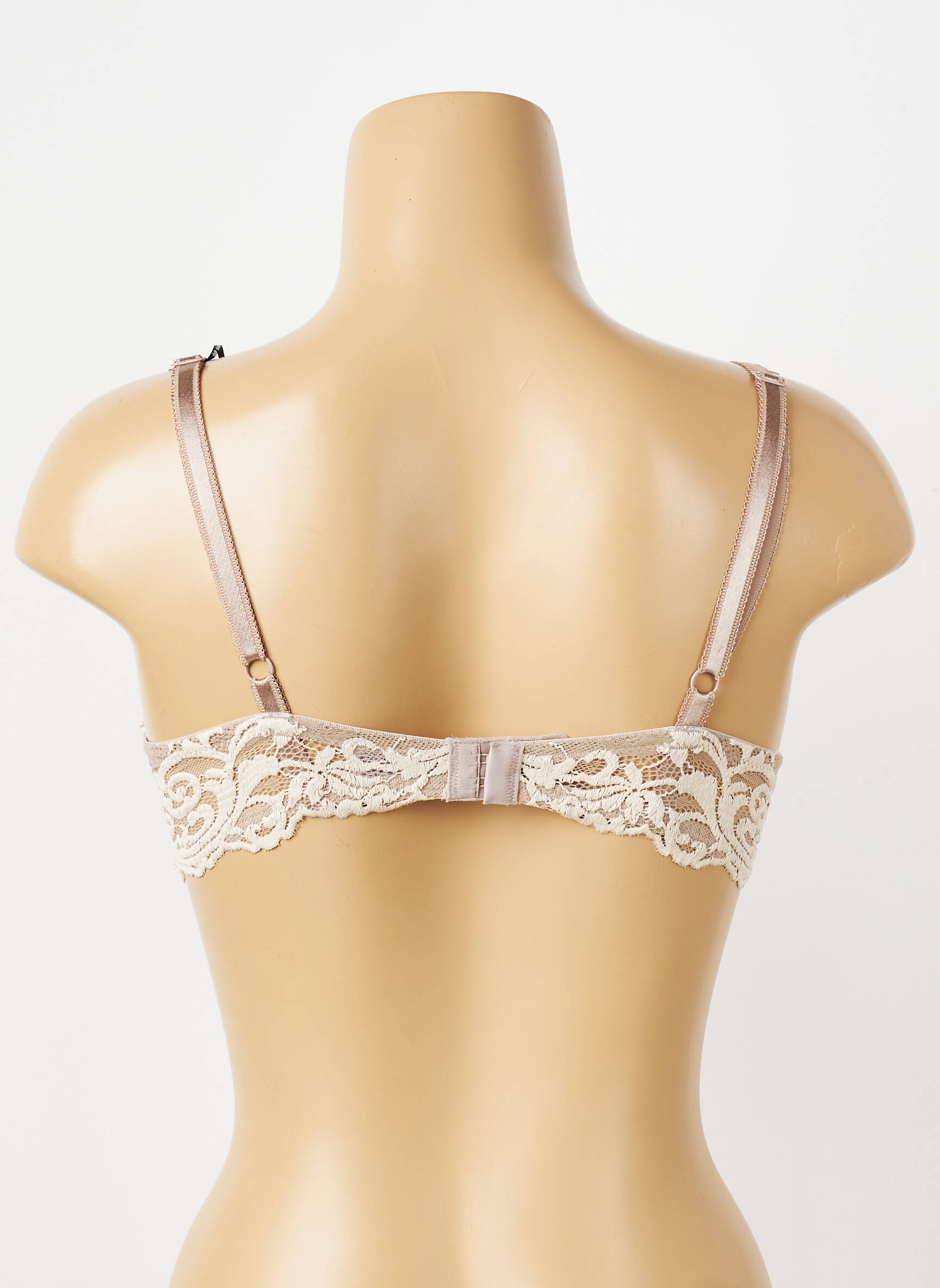 Soutien-gorge effet matière satinée haut soutien-gorge moulé chair WACOAL femme