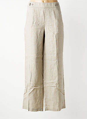 Pantalon large taille normale taille normale beige STREET ONE femme