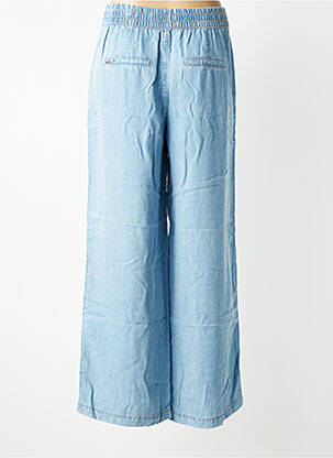 Pantalon large coupe fluide taille normale bleu STREET ONE femme