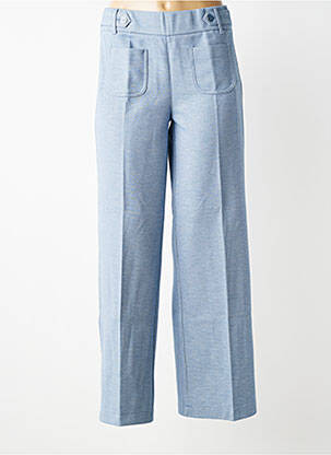 Pantalon droit stretch taille normale bleu STREET ONE femme