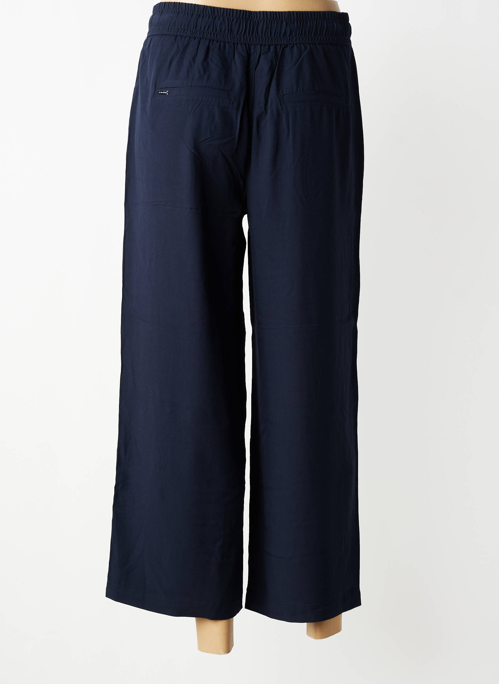 Pantalon large coupe fluide taille normale bleu STREET ONE femme