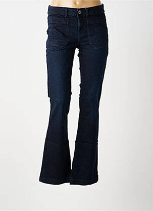 Jeans bootcut taille haute taille haute bleu STREET ONE femme