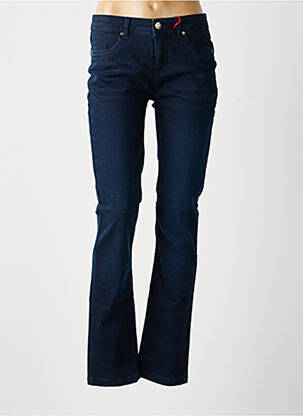 Jeans coupe slim tissage brut taille normale bleu STREET ONE femme