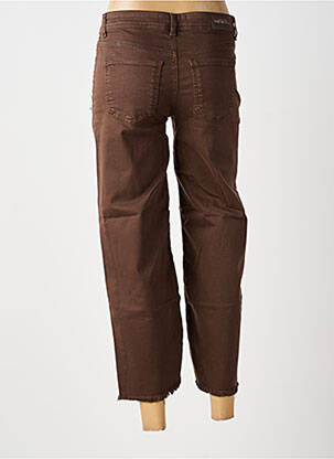 Jeans coupe droite taille normale taille normale marron STREET ONE femme
