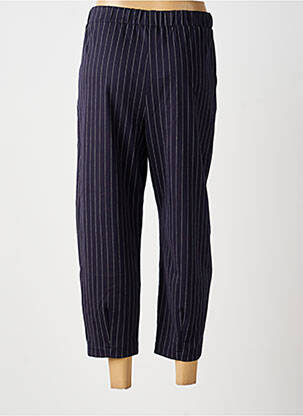 Pantalon 7/8 stretch taille normale bleu PLEASE femme