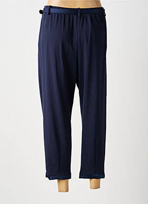 Pantalon 7/8 stretch taille normale bleu IMPERIAL femme