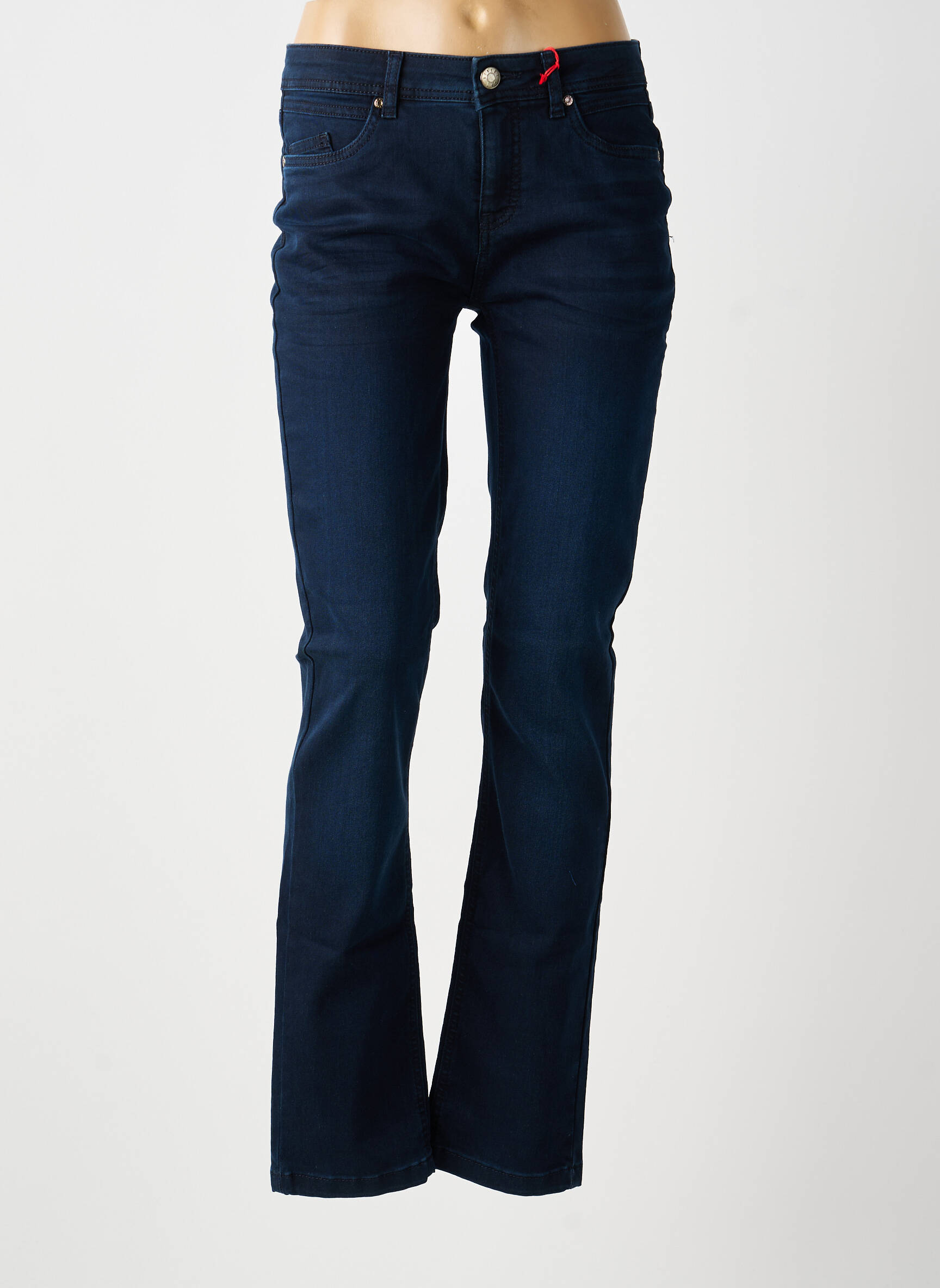 Jeans coupe slim tissage brut taille normale bleu STREET ONE femme