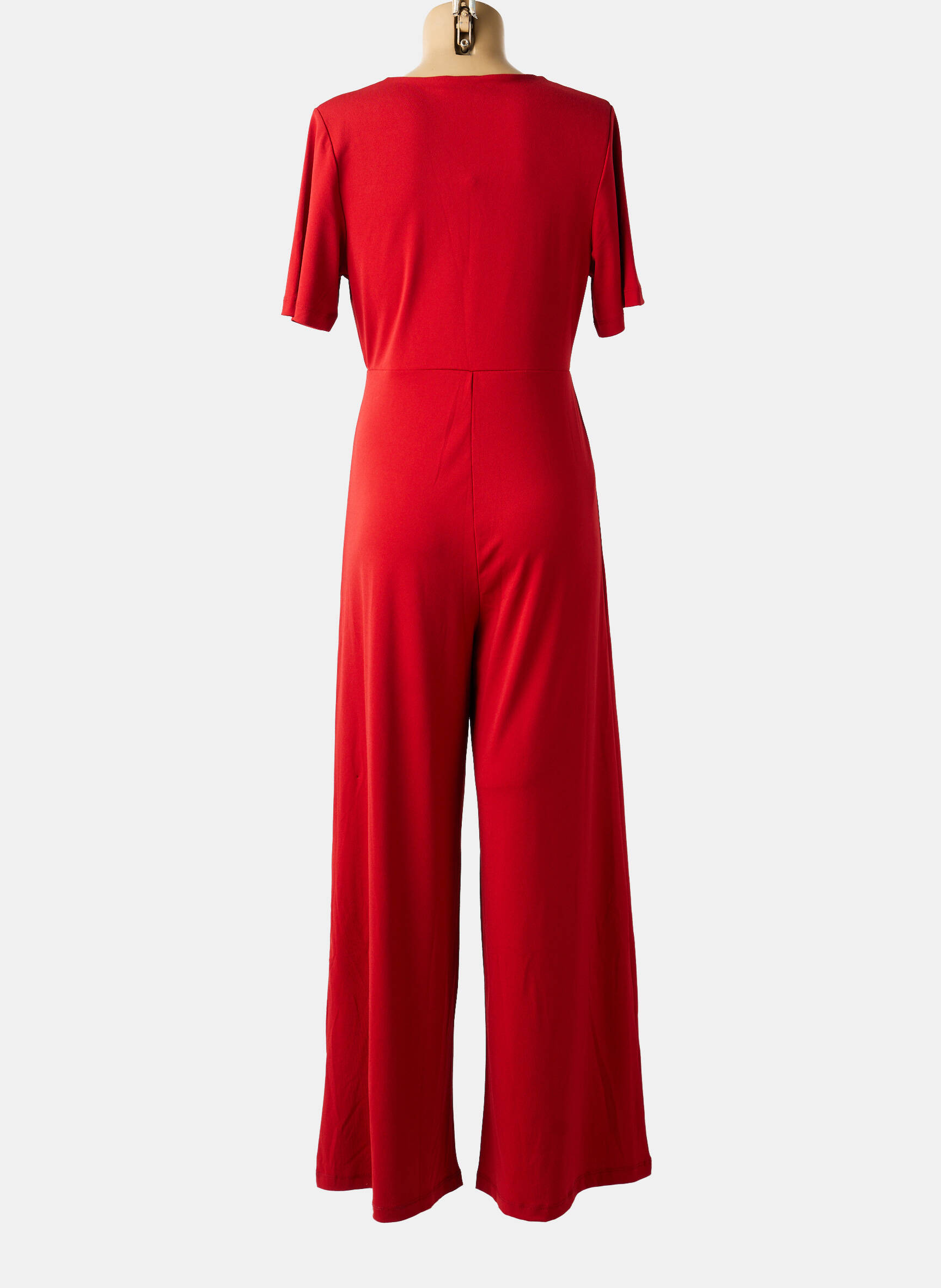 Combi-pantalon manches courtes manches courtes rouge SURKANA femme