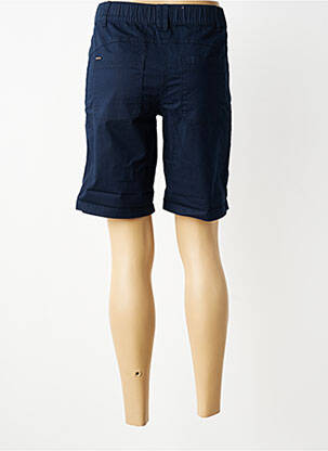 Bermuda taille élastique taille normale bleu STREET ONE femme