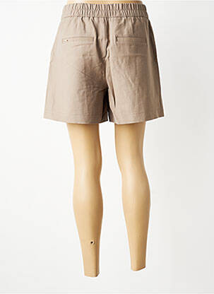 Short coupe large taille haute marron STREET ONE femme