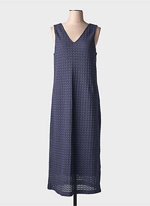 Robe longue sans manche sans manche bleu STREET ONE femme