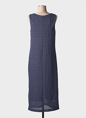 Robe longue sans manche sans manche bleu STREET ONE femme