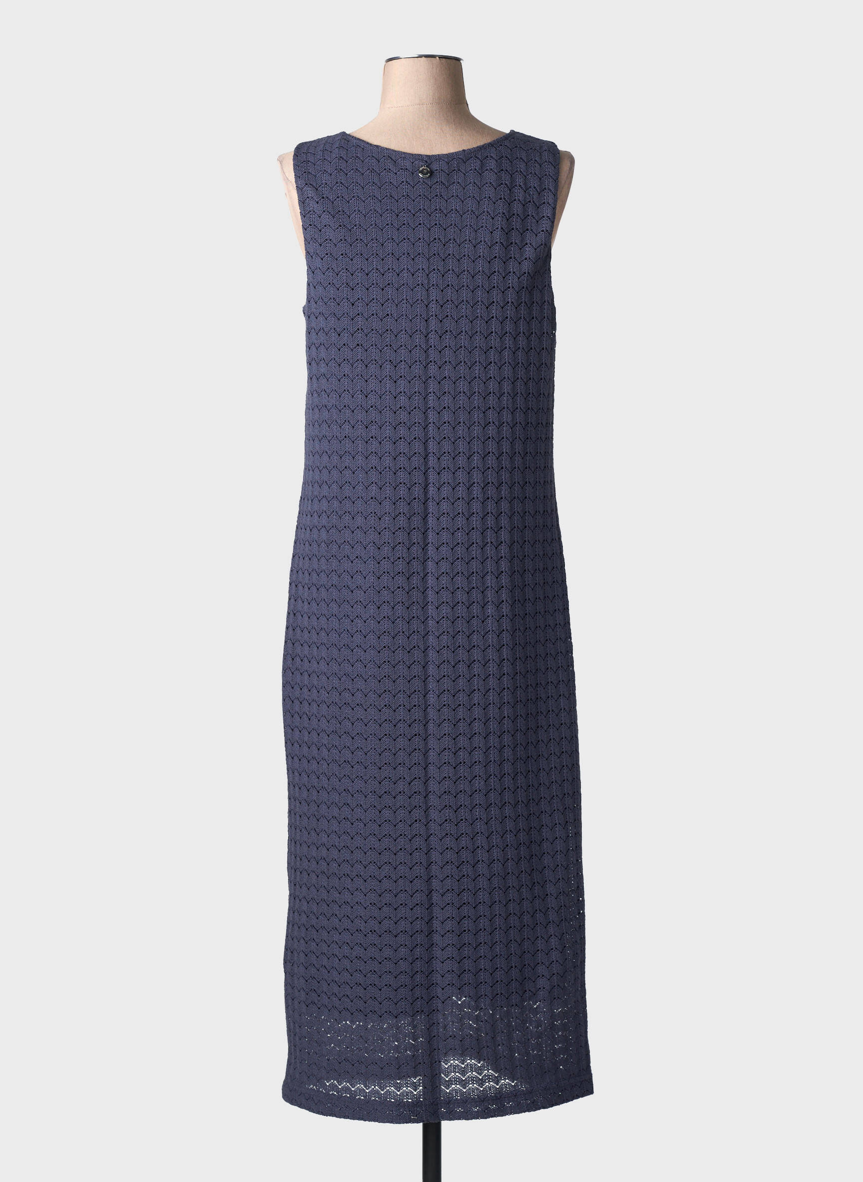 Robe longue sans manche sans manche bleu STREET ONE femme
