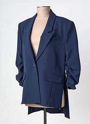 Veste chic poches bleu IMPERIAL femme