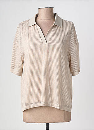 Top manches courtes manches courtes beige STREET ONE femme