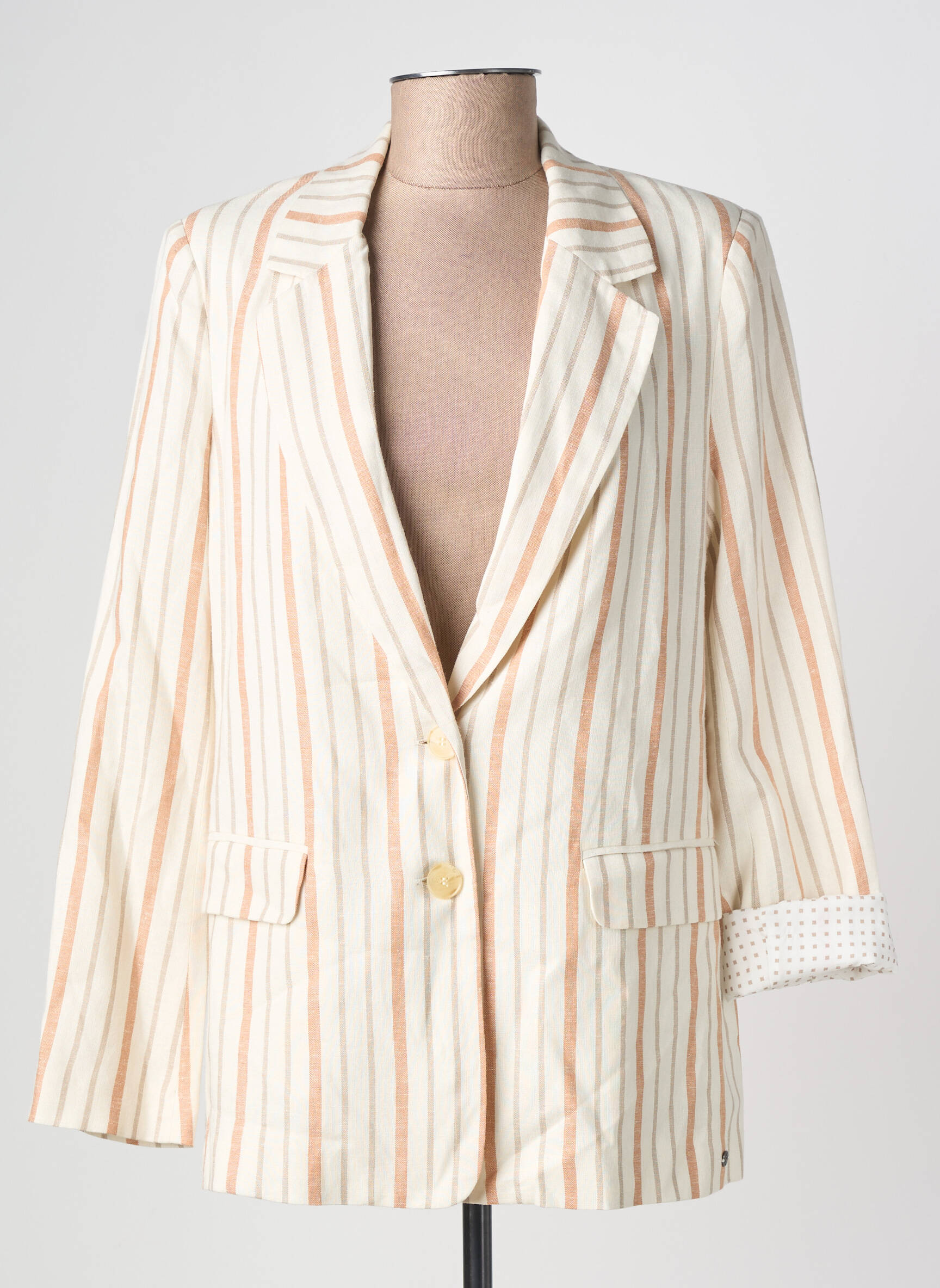 Blazer poches beige SURKANA femme