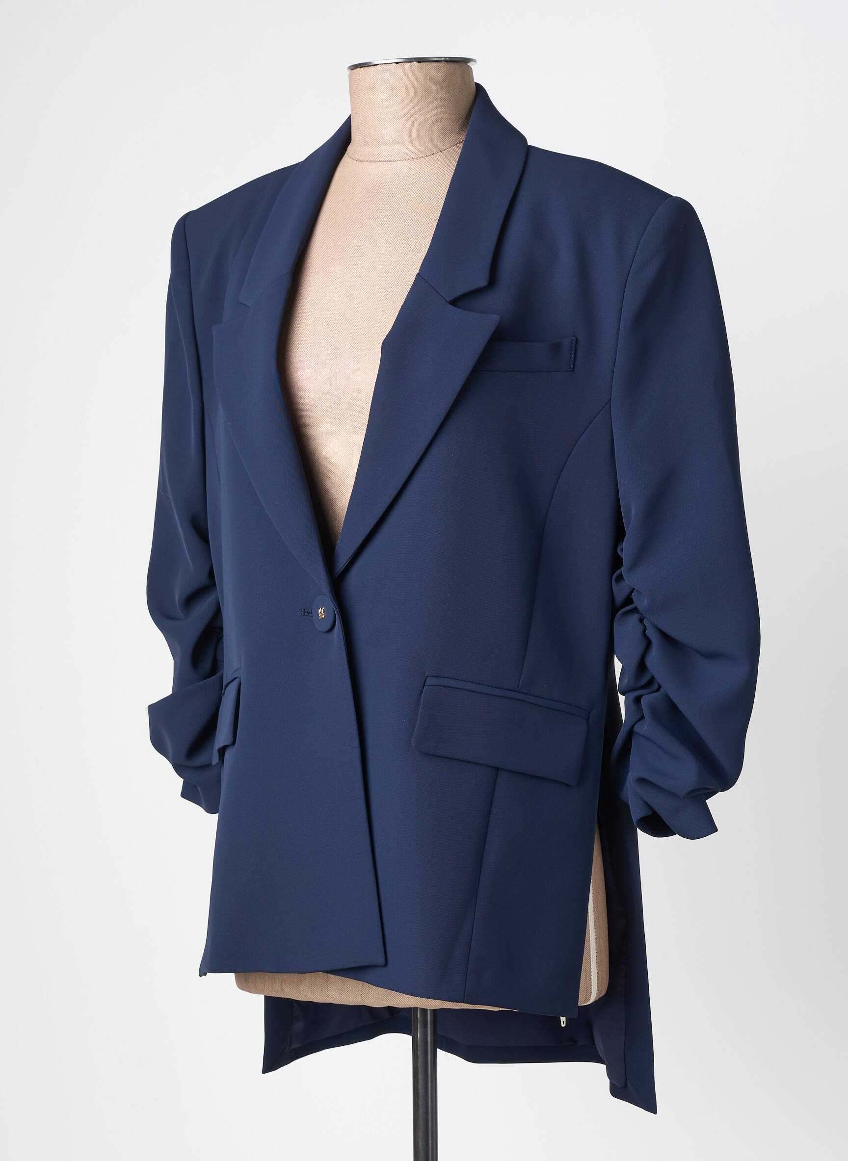 Veste chic poches bleu IMPERIAL femme